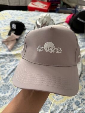 Darc Sport Light Mauve Cap with White Embroidered Logot